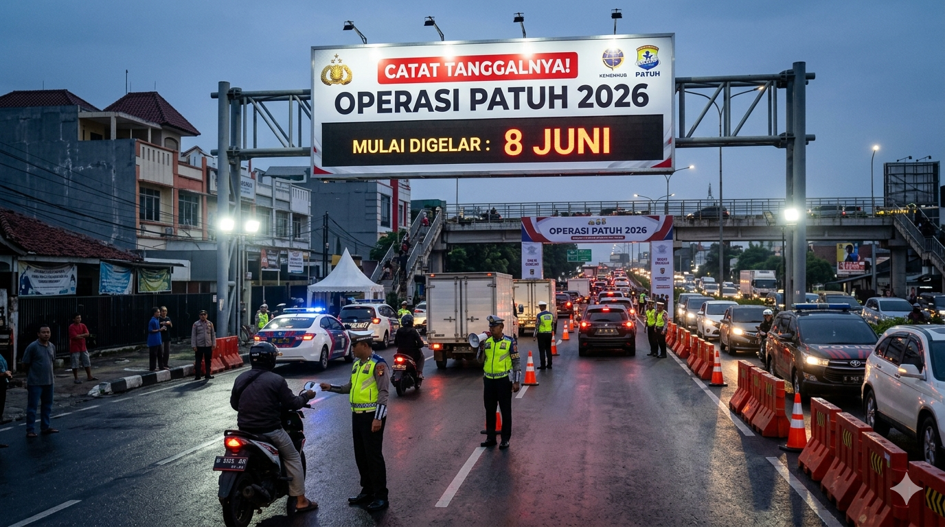 Catat Tanggalnya! Operasi Patuh 2026 Mulai Digelar 8 Juni