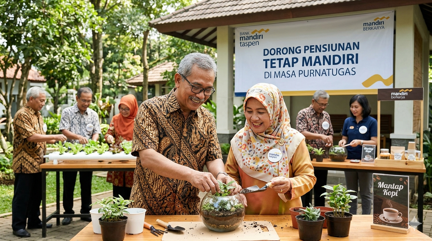 Bank Mandiri Taspen Dorong Pensiunan Tetap Mandiri di Masa Purnatugas